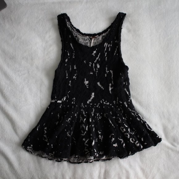 Free People | Side by Side Flared Knit Tank Top - Picture 5 of 6